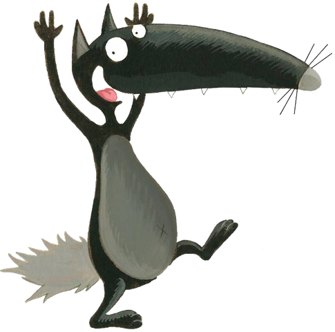 P’tit Loup fait coucou